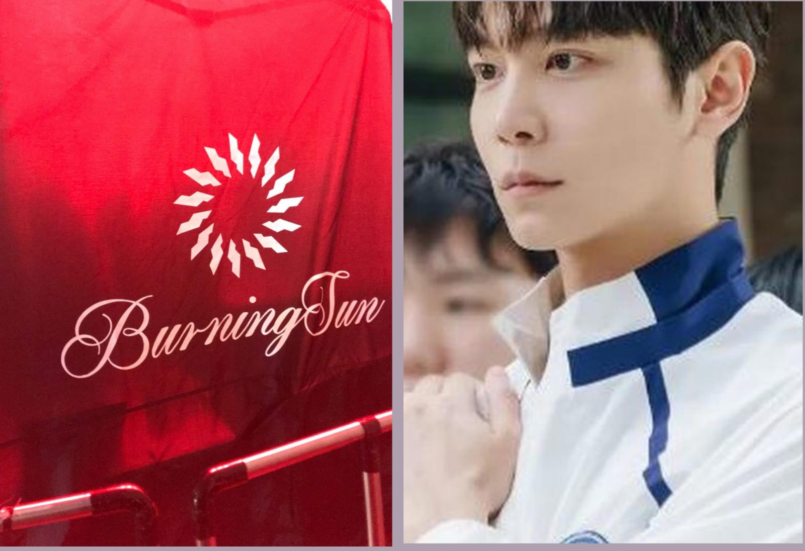 Klub Burning Sun (kiri) Lee Cheol Woo (kanan)