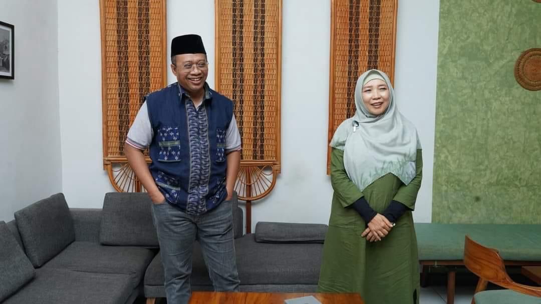 MAU NYALON LAGI: Gubernur NTB dan Wakil Gubernur NTB Periode 2018-2023 HZulkieflimansyah dan Hj Sitti Rohmi Djalillah, saat melakukan pertemuan, beberapa waktu lalu.