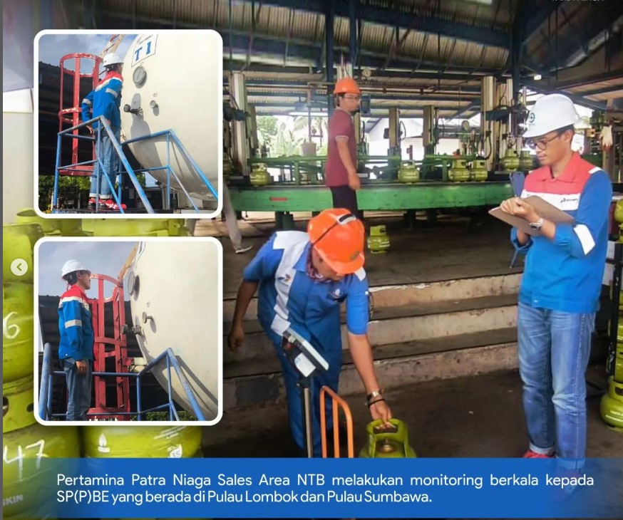 Tangkapan layar IG Pertamina NTB.
