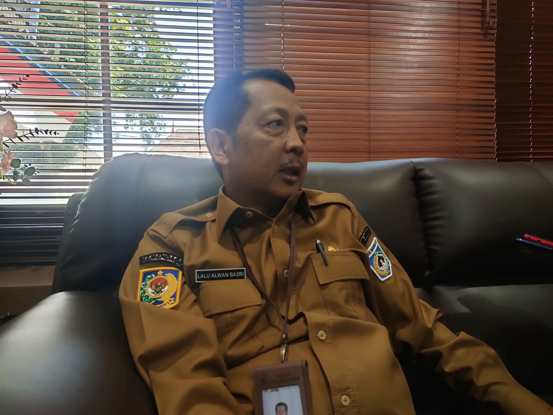 Lalu Alwan Basri. (HARLI/LOMBOK POST)