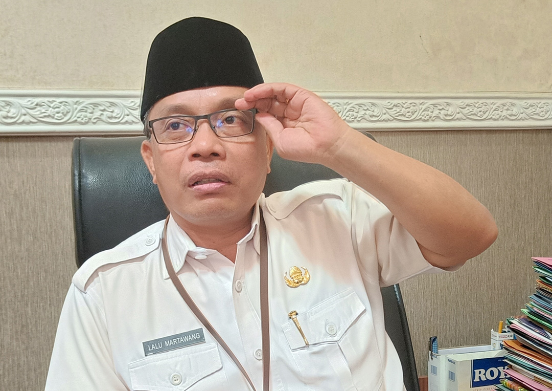 Lalu Martawang. (ZAD/LOMBOK POST)