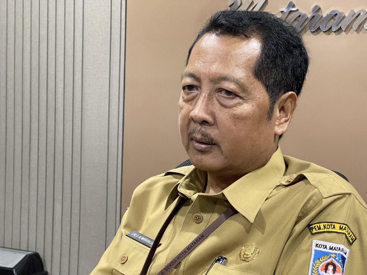 Lalu Alwan Basri . (ZAD/LOMBOK POST)