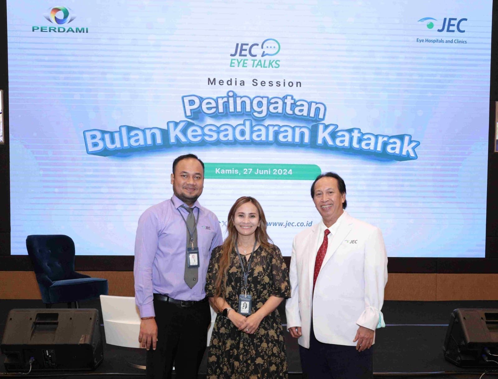 JEC Eye Talks bersama para jurnalis media di Tanah Air.