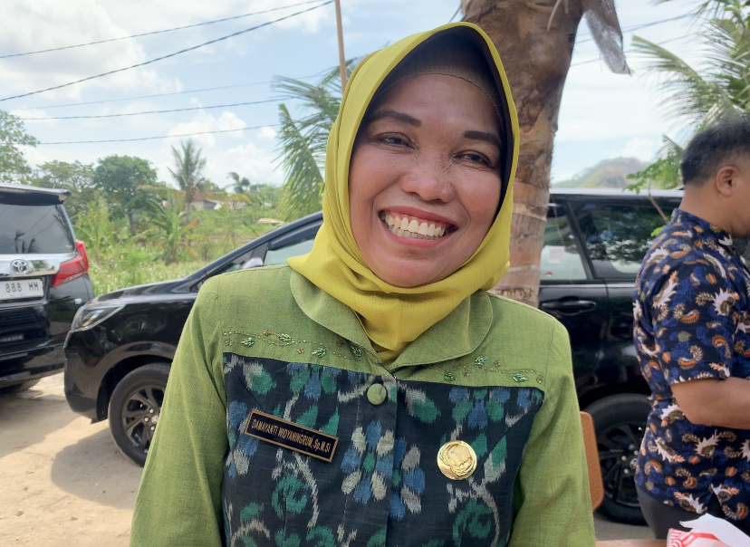 Damayanti Widyaningrum.(CHIA/LOMBOK POST)