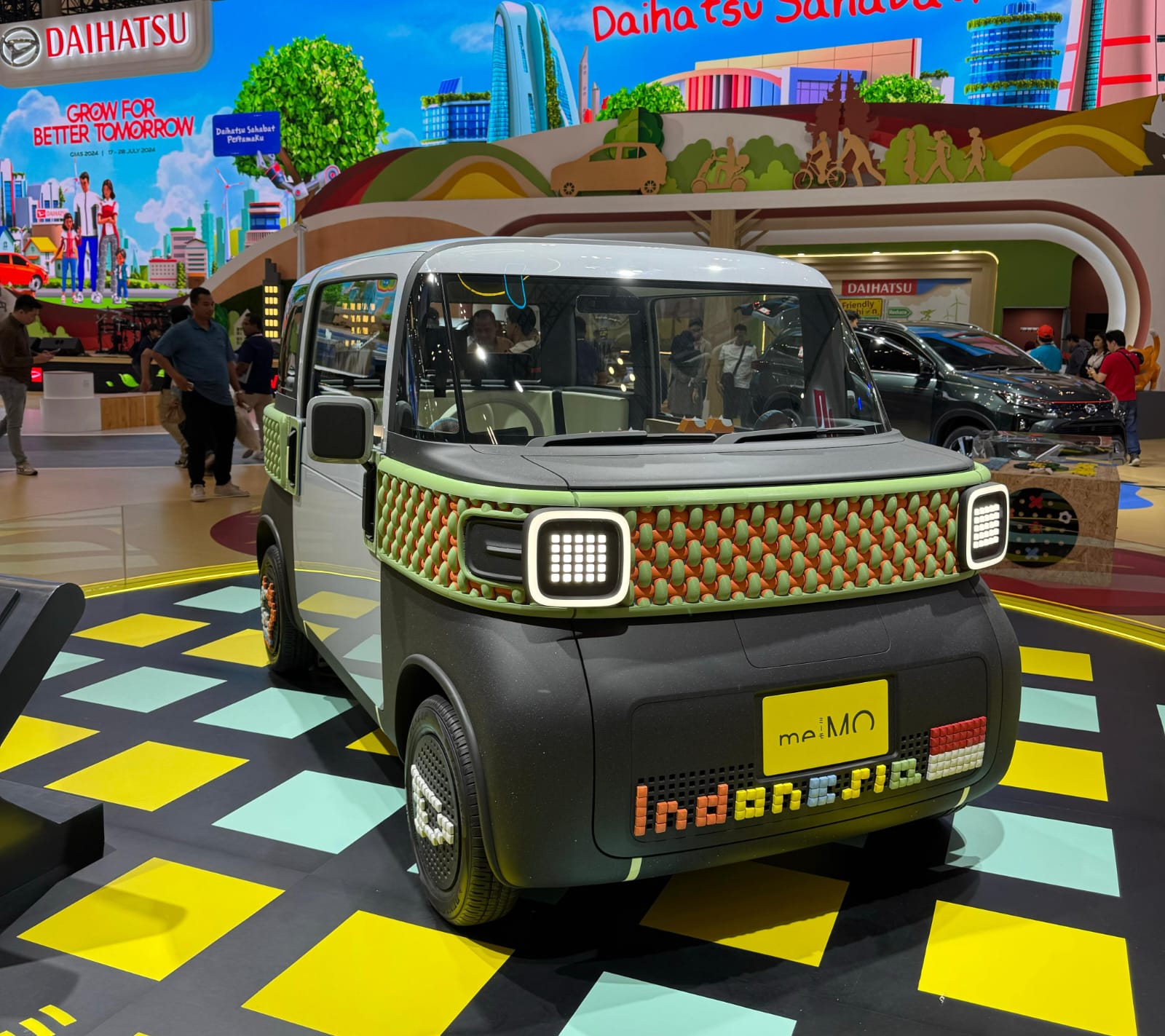 UNIK: Salah satu kendaraan konsep yang ditampilkan Daihatsu dalam GIIAS 2024.(DAIHATSU FOR LOMBOK POST)
