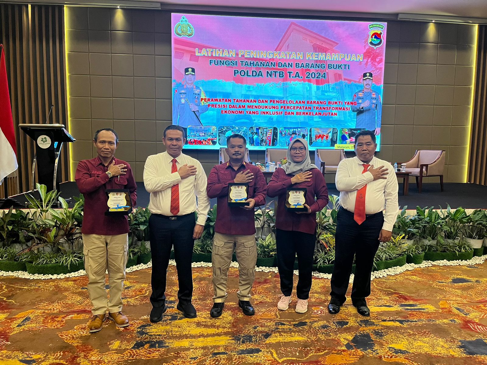BERSINERGI: Kanwil Kemenkumham NTB siap untuk melakukan sinergi dengan jajaran Polda NTB khususnya Direktorat Tahti dalam menjalankan tugas dan fungsinya.
