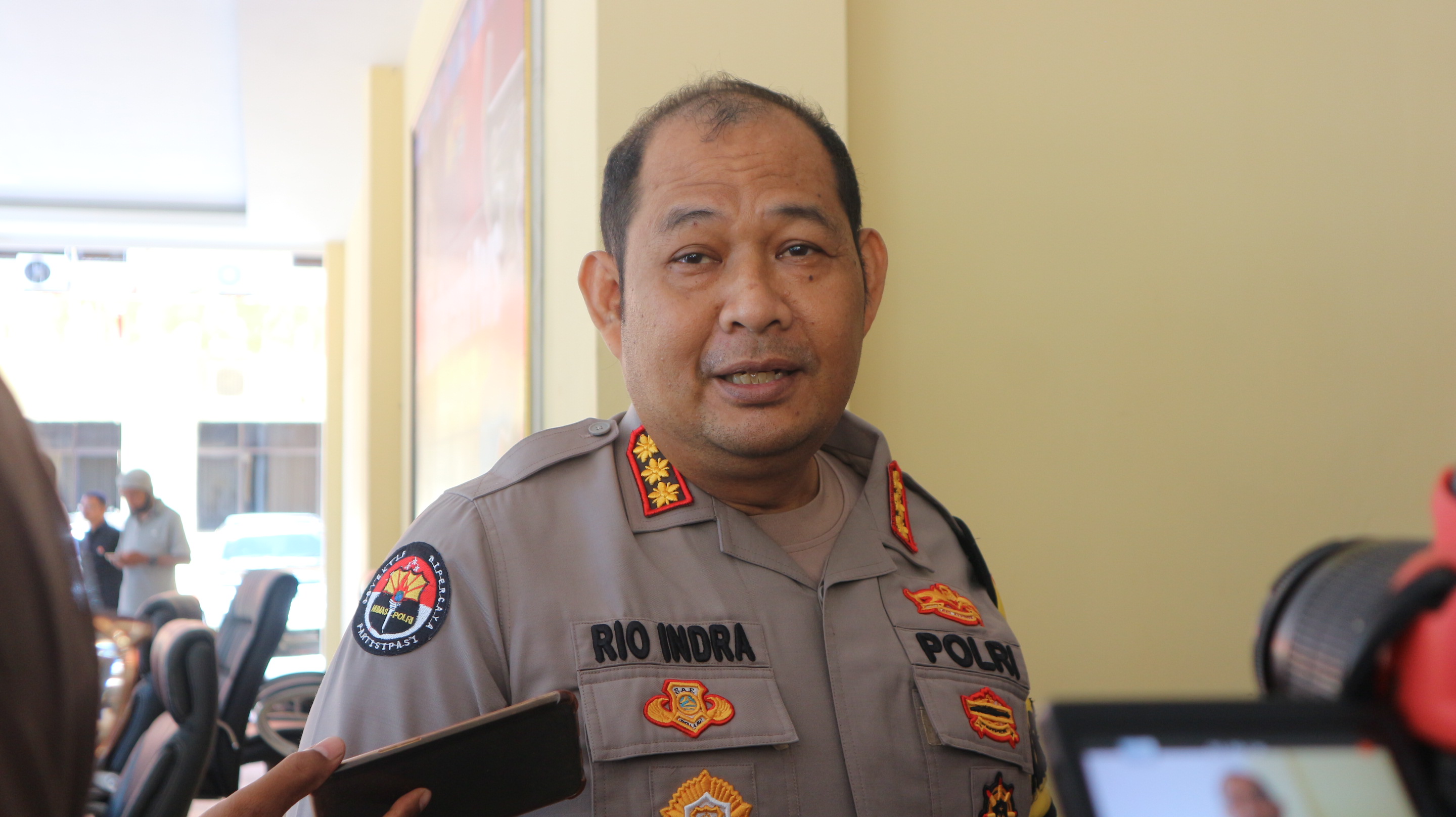 Kombes Pol Rio Indra Lesmana. (TONI/LOMBOK POST)