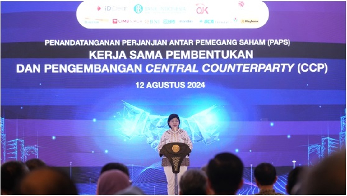 Bank Indonesia menunjukkan komitmen sebagai pemegang saham CCP dalam rangka meningkatkan confidence pasar.