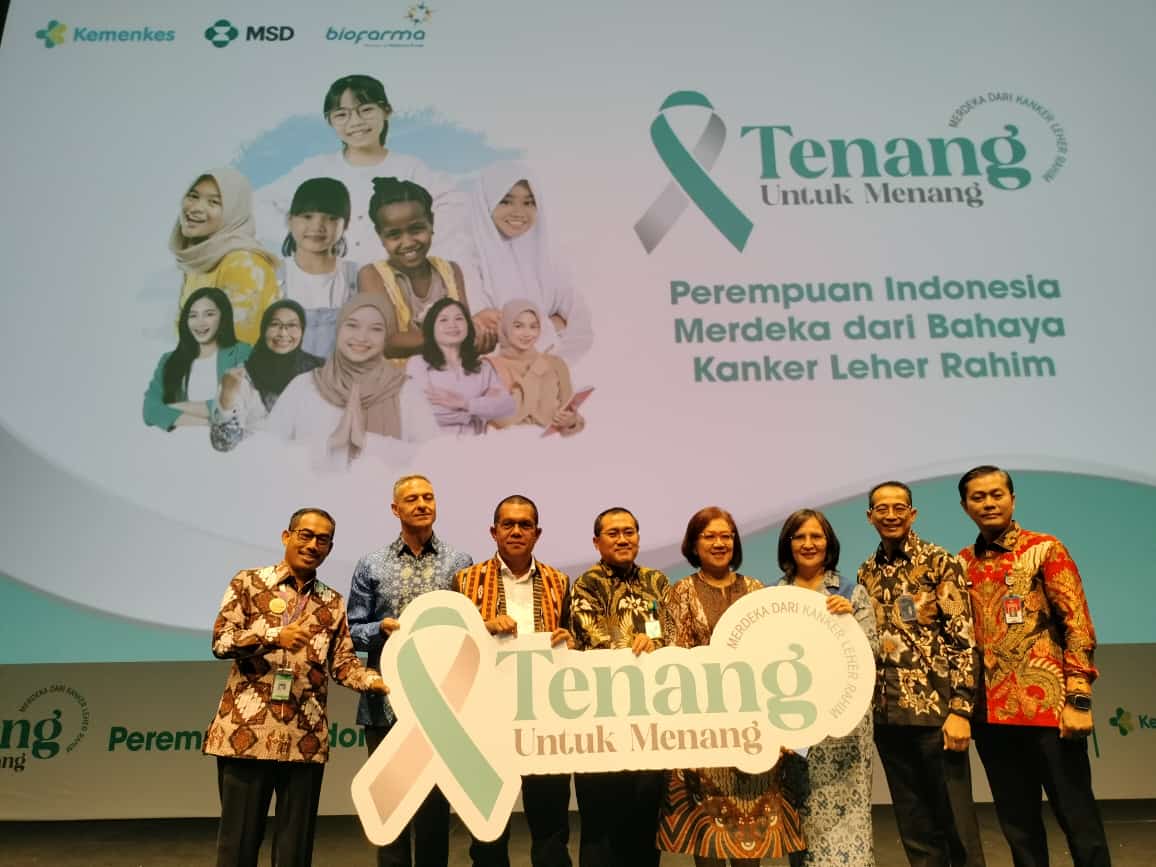 EDUKASI KESEHATAN: MSD Indonesia dan Bio Farma menggagas kampanye edukasi kesehatan bertajuk &ldquo;Tenang untuk Menang&rdquo;, Selasa (13/8).