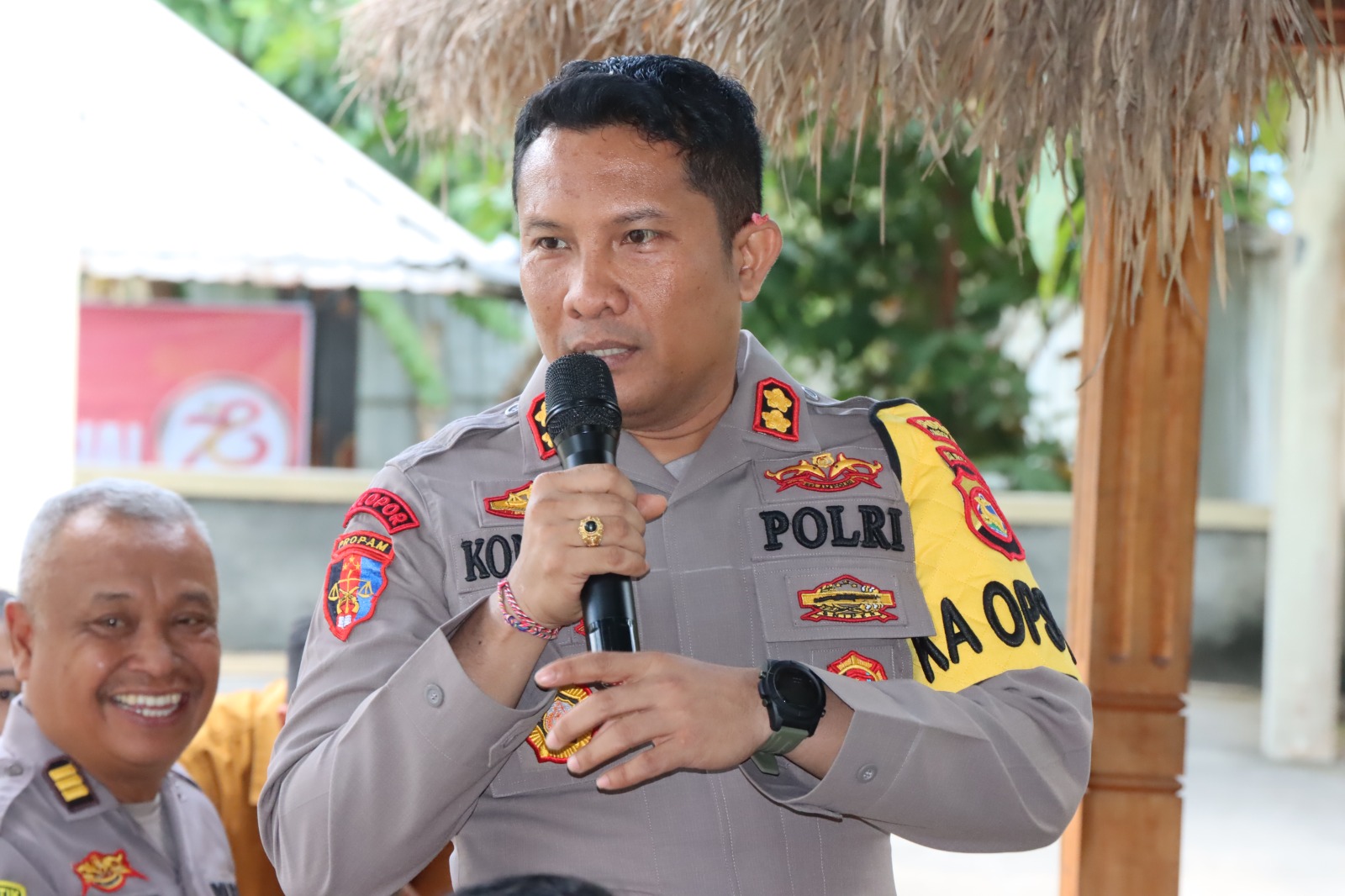 Kapolres Lobar AKBP I Komang Sarjana.