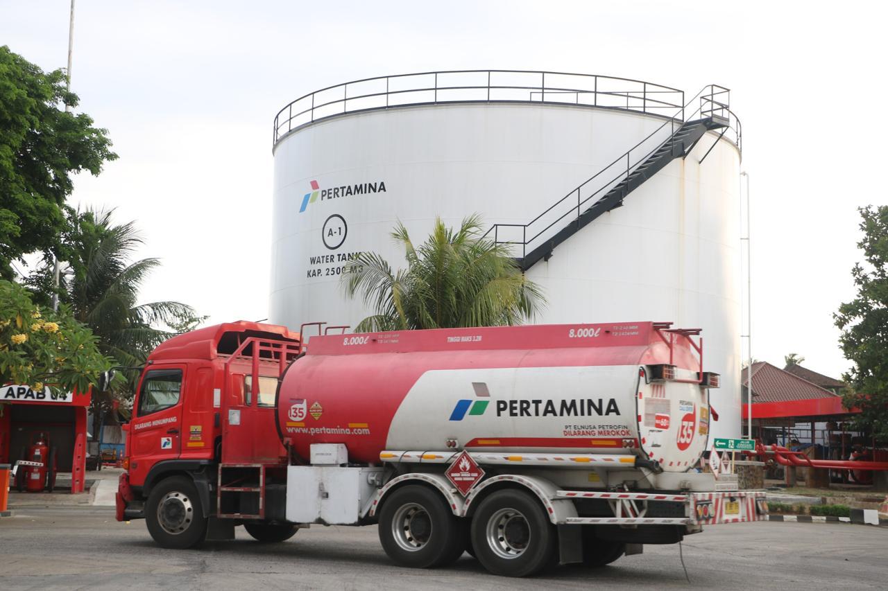 STOK AMAN: Pertamina Patra Niaga menambah stok BBM di wilayah Lomboh hingga 5 kali lipat rata-rata konsumsi normal untuk menyukseskan MotoGP Mandalika 2024.