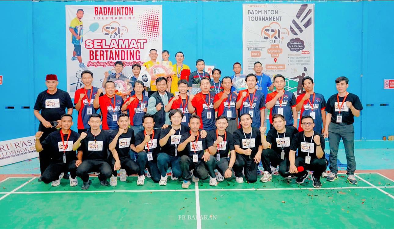 Juara 1, 2 dan 3 SRL Cup 1 bersama Panitia (Istimewa)