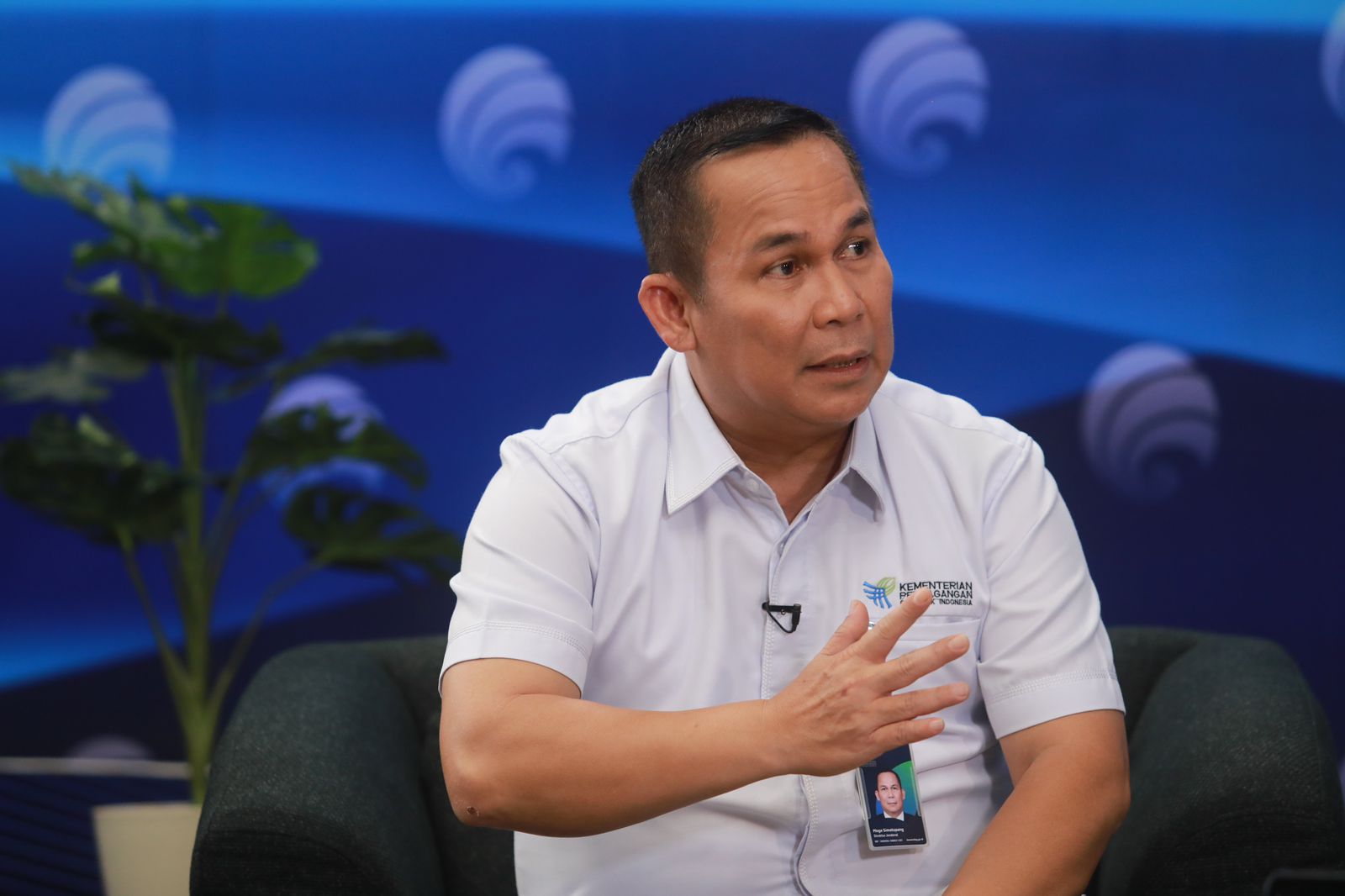 Direktur Jenderal Perdagangan Dalam Negeri Kementerian Perdagangan RI Moga Simatupang. (FOTO: KEMENTERIAN KOMINFO)