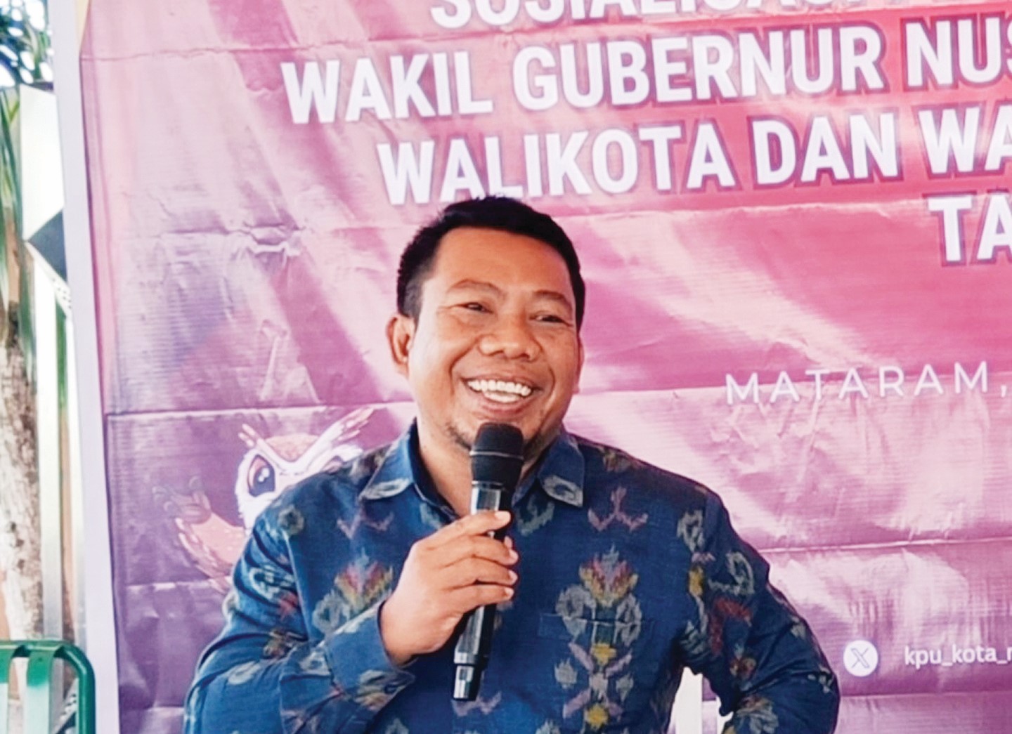Ketua KPU Kota Mataram Edy Putrawan