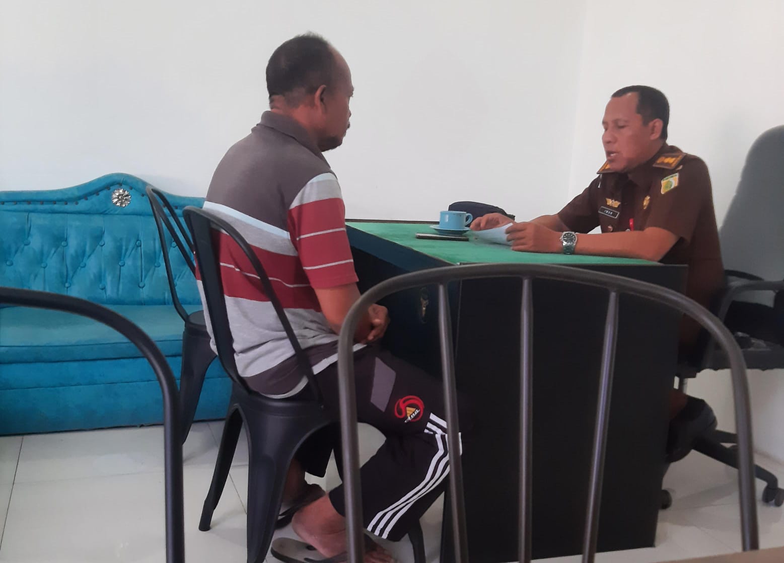 DIVONIS BERSALAH: Salah satu pelaku tindakan over alih kredit secara ilegal milik FIF Group Cabang Mataram dijebloskan ke penjara.