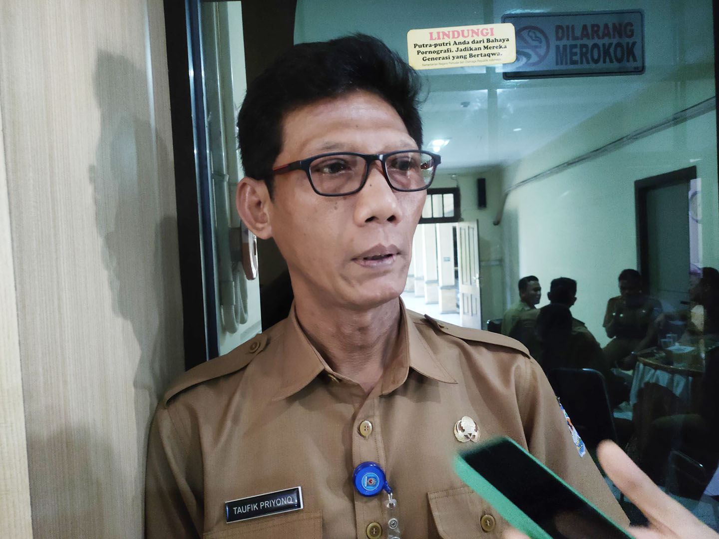 Kepala BKPSDM Kota Mataram Taufik Priyono.