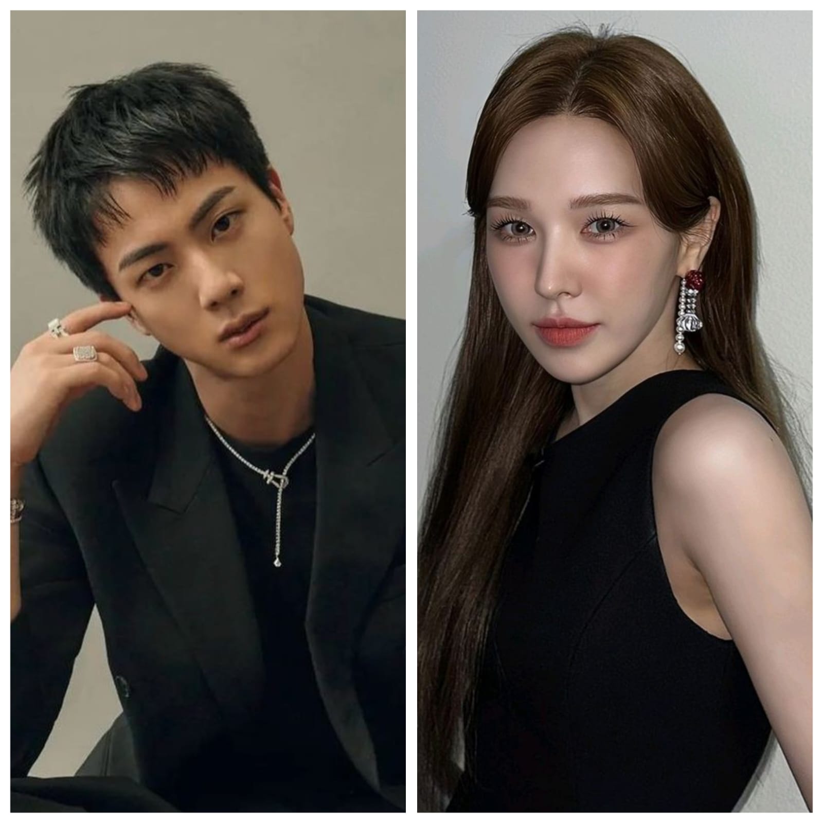 Jin BTS dan Wendy Red Velvet