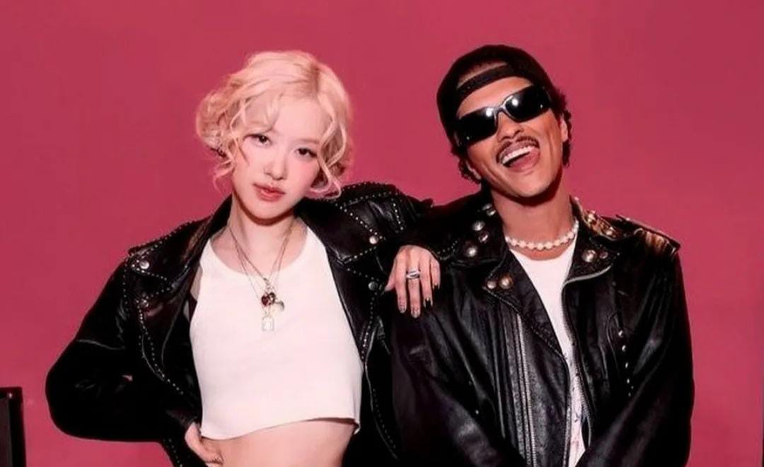 Kolaborasi Rose BLACKPINK dan Bruno Mars