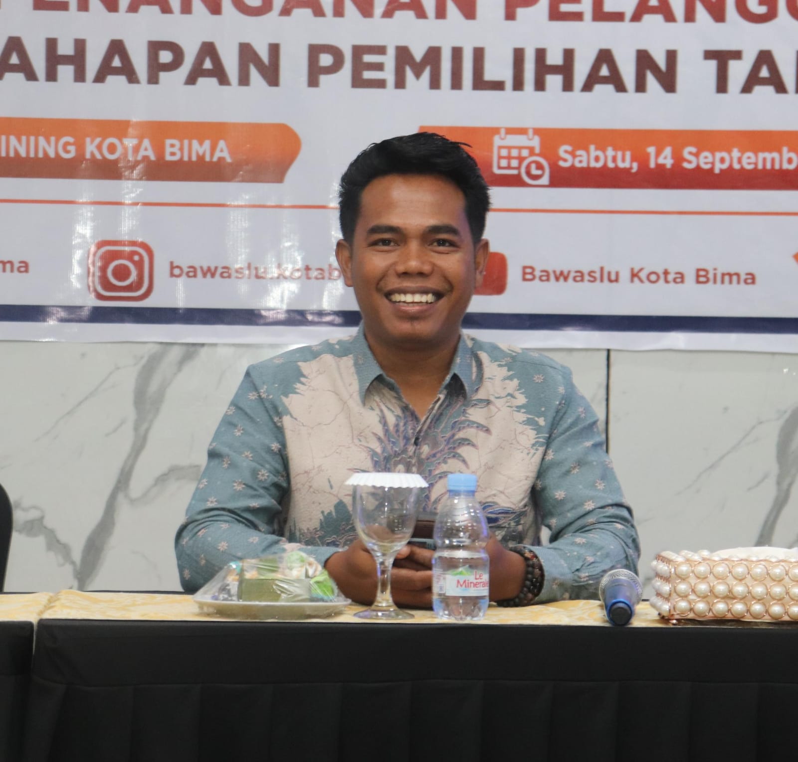 Komisioner Bawaslu Kota Bima Khairul Amar. (Istimewa/Lombok Post)