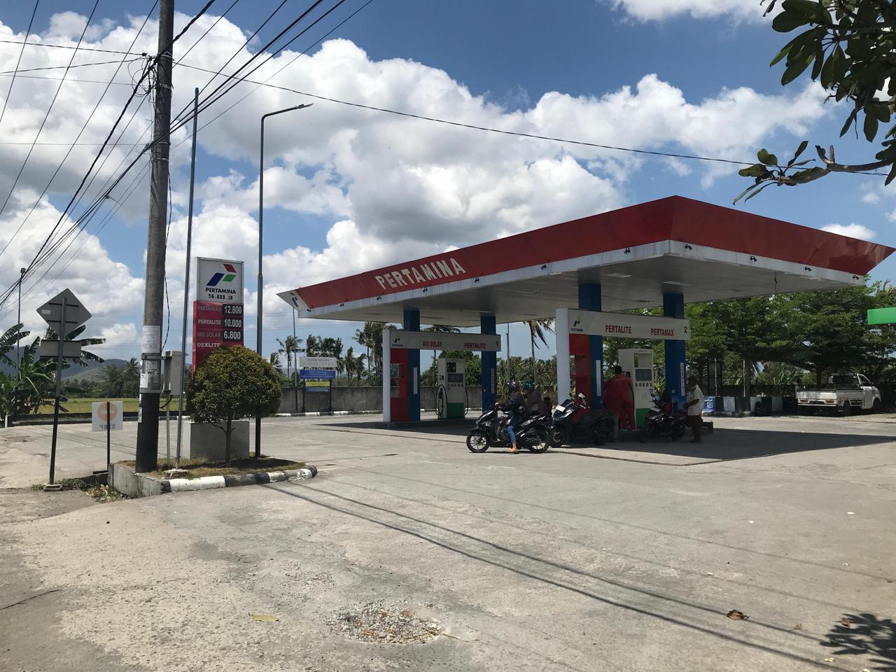 BEROPERASI: Salah satu lokasi BBM satu harga yang diresmikan Pertamina Patra Niaga.
