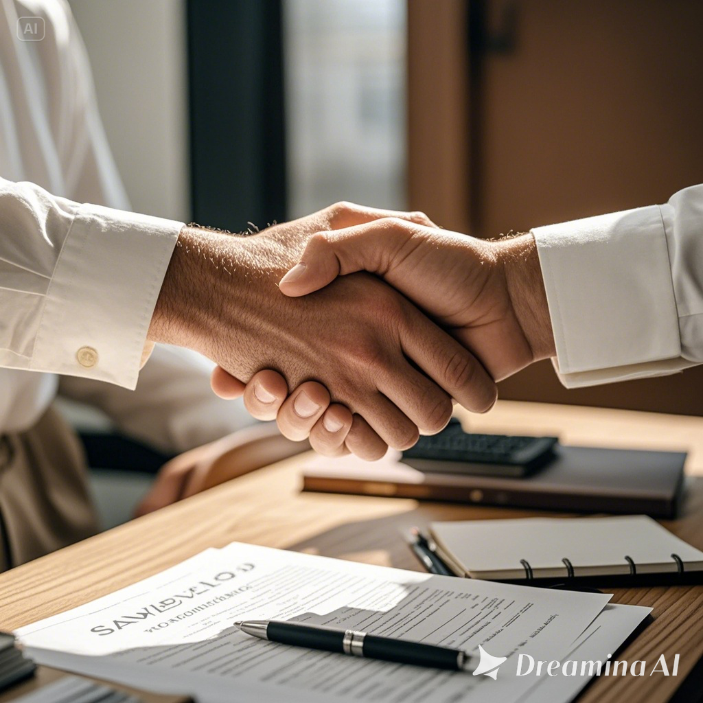 Sepakati sebuah perjanjian jaminan.