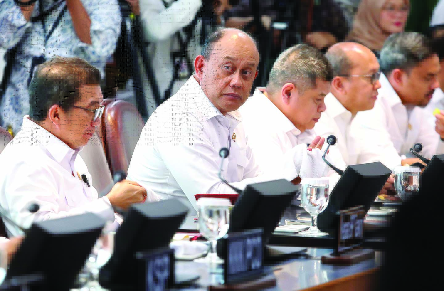 Kepala Badan Gizi Nasional Dadan Hindayana mengikuti sidang kabinet paripurna di Ruang Sidang Kabinet,Istana Kepresidenan, Jakarta, Senin (2/12/2024). Sidang Kabinet ini di gelar untuk pertama kalinya lagi usai Prabowo menjalani lawatan ke luar negeri. FO