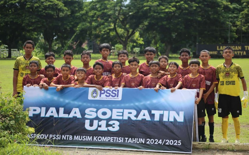 LOLOS: Klub Redwood FC menjadi salah satu klub yang lolos ke babak delapan besar Piala Soeratin U-13.