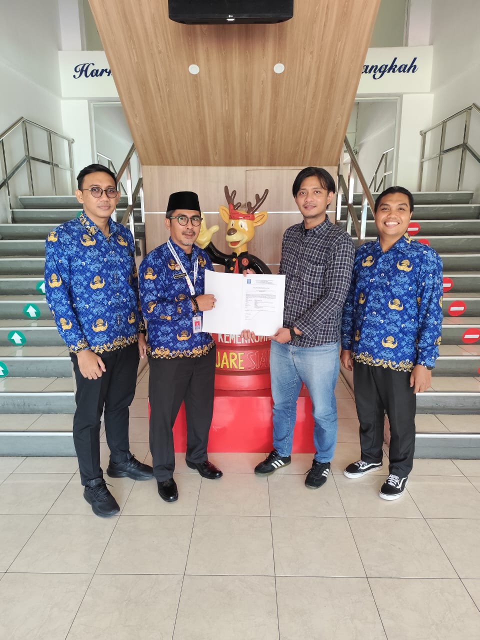 BERHASIL DIMEDIASI: Kanwil Kemenkumham NTB menuntaskan mediasi laporan pengaduan pelanggaran hak cipta antara 2 tempat karaoke dan hiburan di Kota Mataram dengan PT. Asirindo