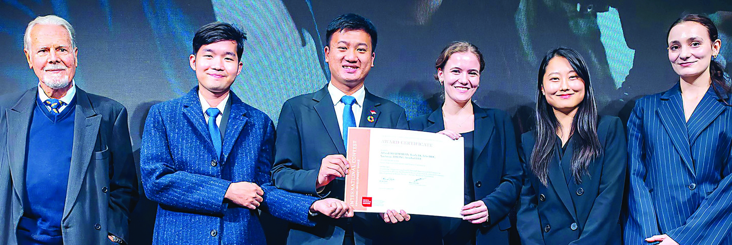 Tim Asia Usai Meraih Peringkat III The Geneva Challenge 2024.