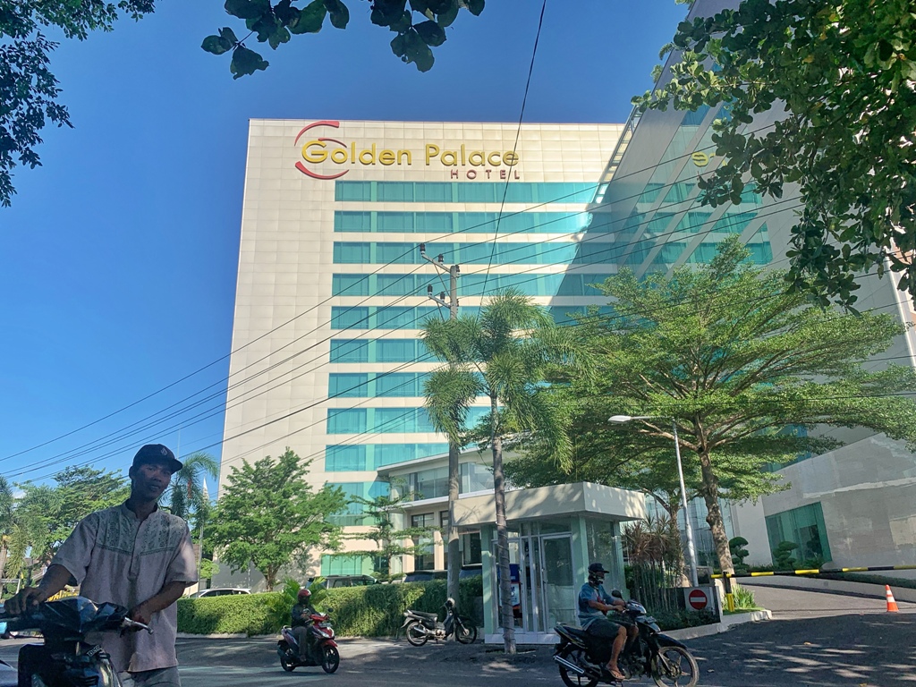Salah satu city hotel di Kota Mataram. AHM memperkirakan okupansi city hotel akan terus meningkat hingga 80 persen selama liburan Nataru.
