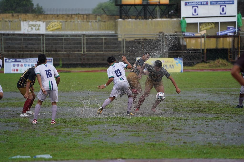 FORMAT BARU: Klub-klub anggota Asprov PSSI NTB mengikuti Liga 3 NTB, beberapa waktu lalu.