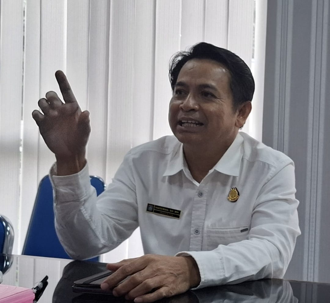 AUDIT DANA DESA: Kepala Inspektorat Pemkab Lobar Hademan memastikan segera menuntaskan audit penggunaan dana desa (DD) Desa Senggigi, Batulayar.
