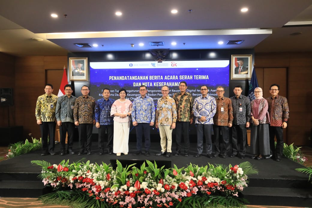 Bappebti Alihkan Tugas Pengaturan dan Pengawasan Aset Keuangan Digital dan Aset Kripto ke OJK dan Bank Indonesia.