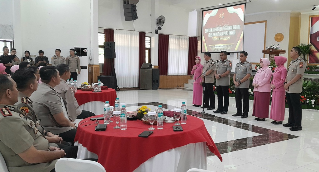 PISAH SAMBUT: Empat pejabat utama Polda NTB dan dua Kapolres dirotasi.