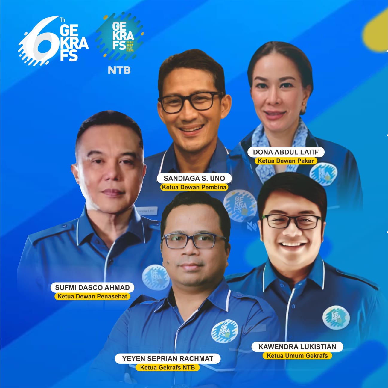 Gerakan Ekonomi Kreatif Nasional (GEKRAFS) NTB akan menggelar acara EKRAF NIGHT 2025 sebagai bagian dari rangkaian perayaan HUT nya yang ke-6, acara yang akan dilangsungkan pada Senin, 27 Januari 2025