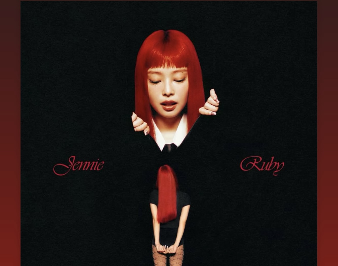 Poster album Ruby Jennie BLACKPINK yang akan dirilis pada 7 Maret mendatang.