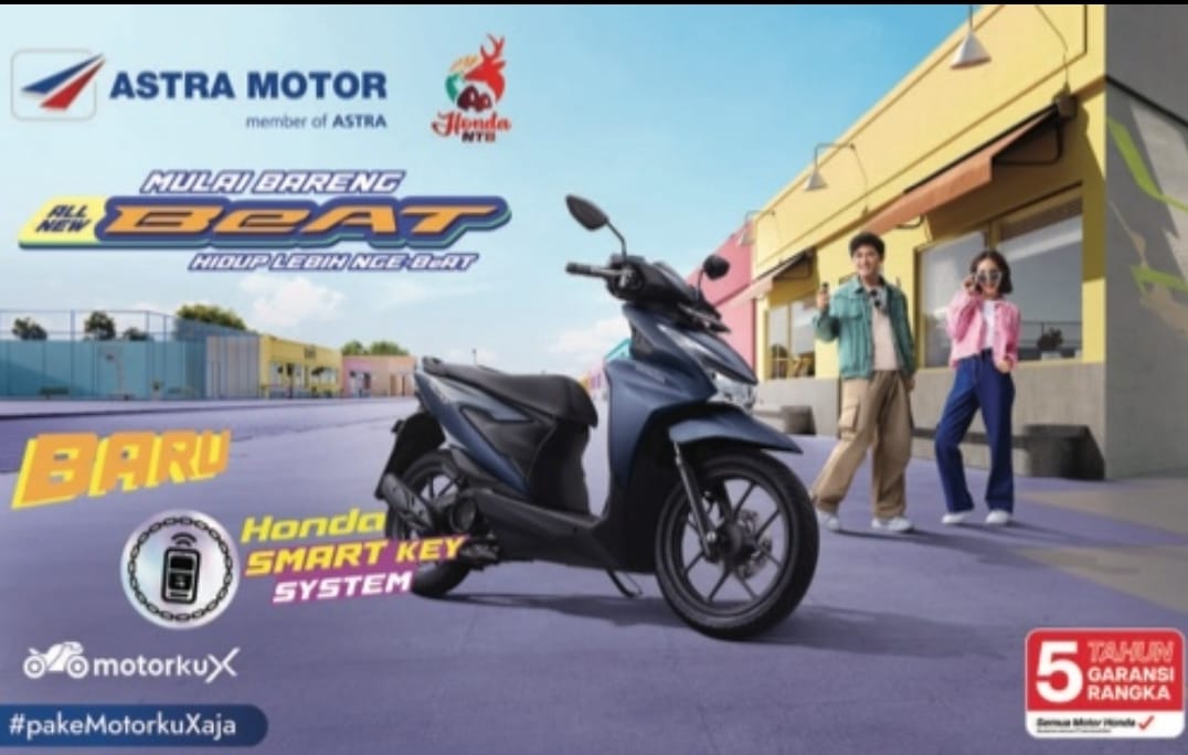 Tampilan Honda BeAT Series terbaru yang kian manjakan pecinta motor Honda.