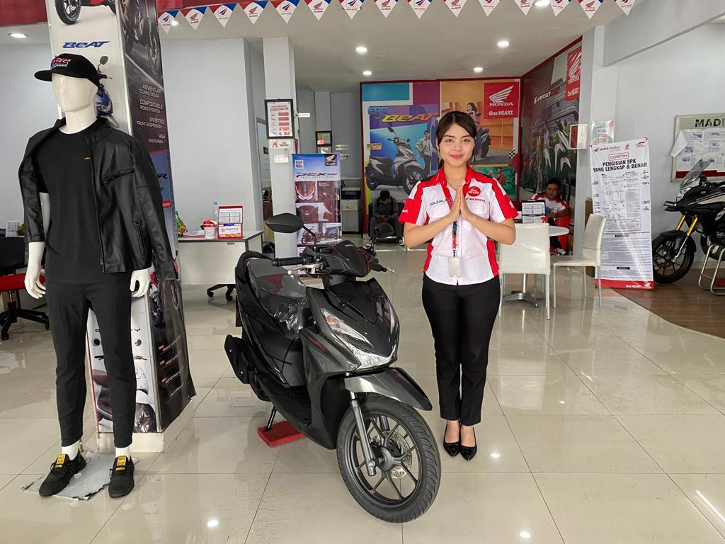 PRODUK UNGGULAN : Honda Beat, salah satu produk terlaris Honda.