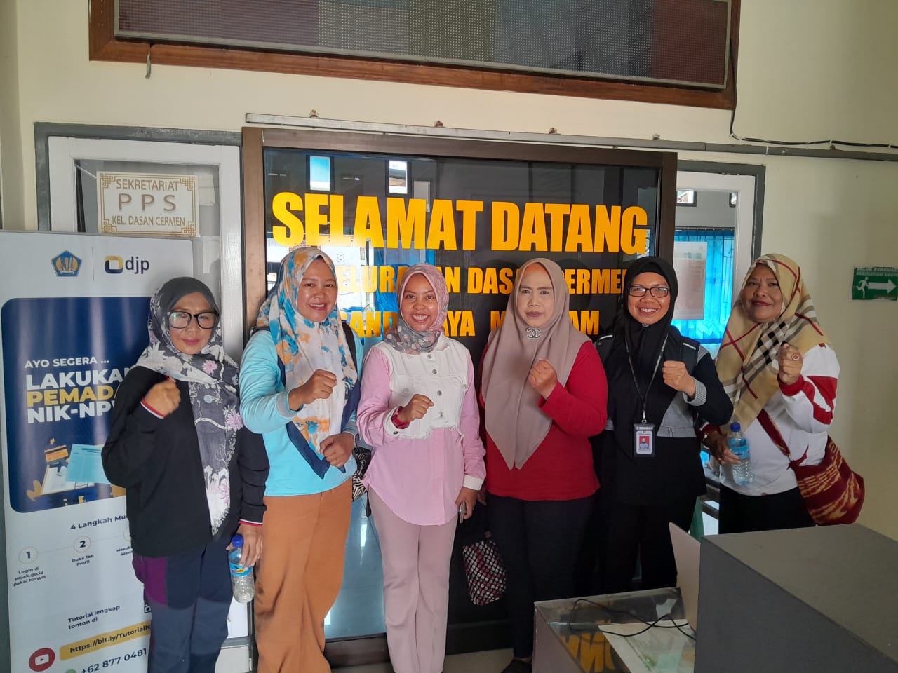 PENDAMPINGAN: Kanwil Kemenkum NTB melakukan pendampingan pendaftaran Paralegal Justice Award (PJA) pada Kelurahan Pagesangan Barat, Kelurahan Dasan Cermen, dan Desa Beleke, Jumat (7/2).