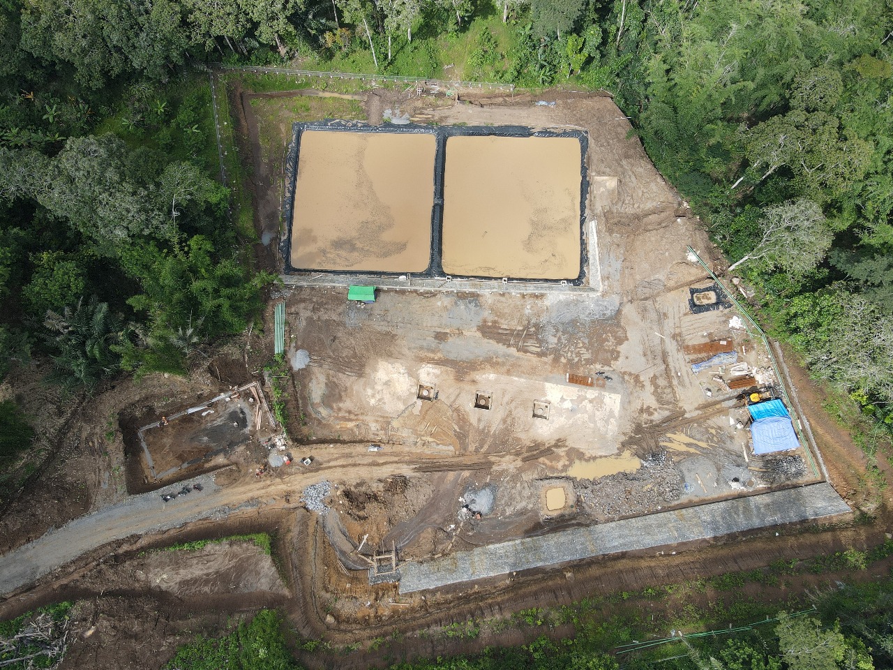Lokasi Wellpad A proyek pengembangan PLTP Mataloko, NTT.