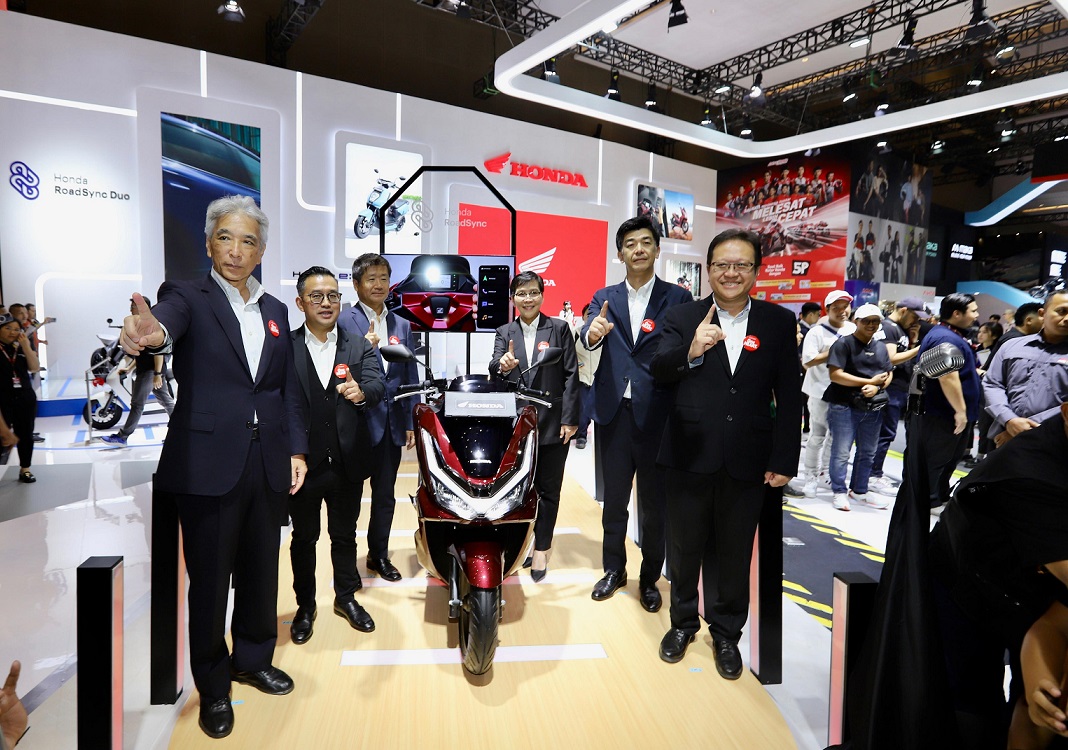 CANGGIH : Booth Honda di ajang IIMS 2025.