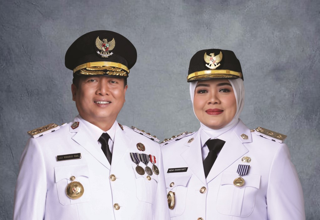 Gubernur dan Wakil Gubernur NTB Lalu Muhammad Iqbal-Indah Dhamayanti.