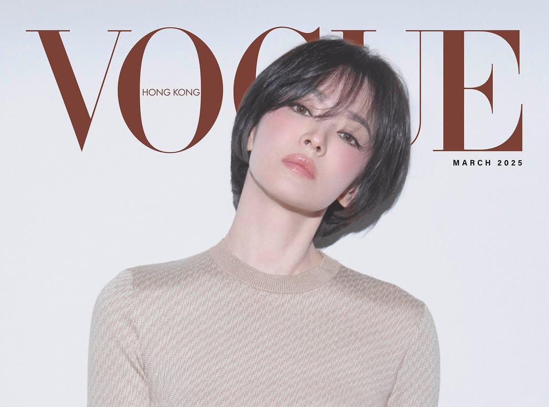 Song Hye Kyo di sampul majalah Vogue Hongkong