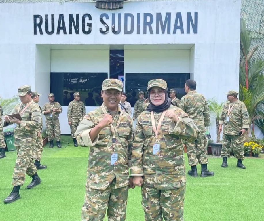 Bupati KSB, H. Amar Nurmansyah dan Wakil Bupati KSB Hj. Hanipah W Musyafirin saat berada di Magelang, beberapa hari lalu.