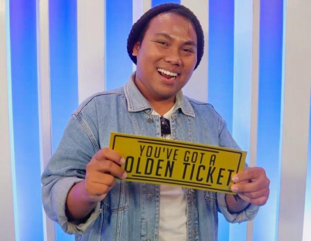 APRESIASI: Yayat saat mendapatkan golden ticket pada ajang Indonesian Idol 2020 lalu.