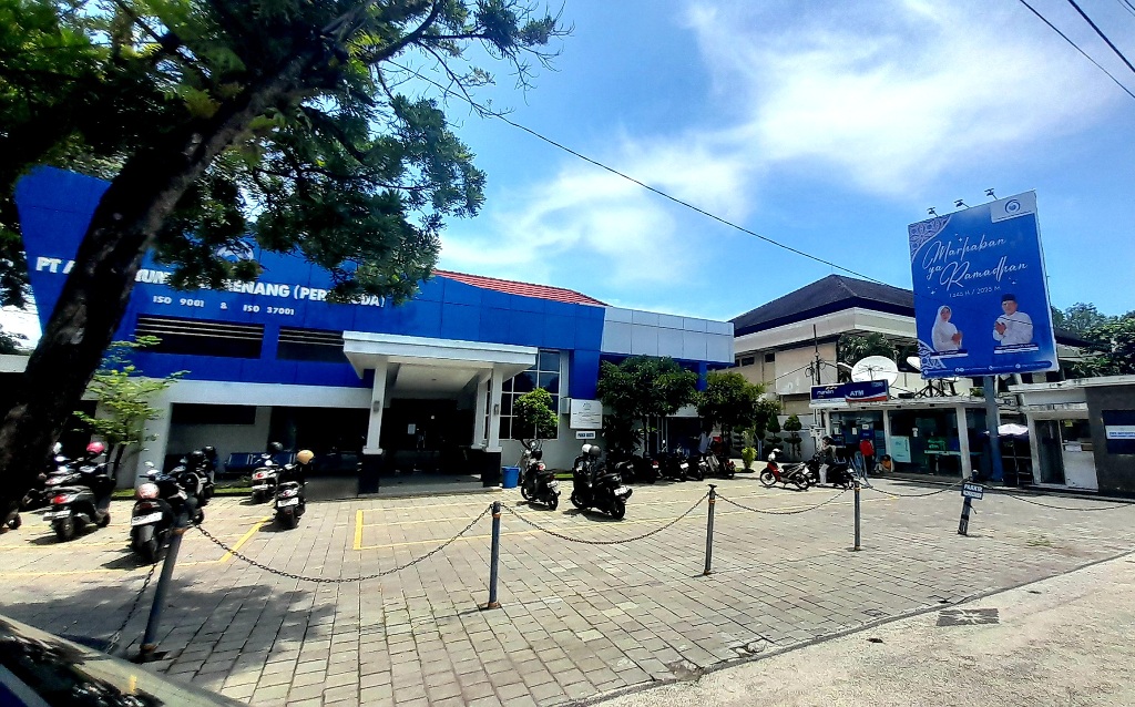 PERUSAHAAN SEHAT: PT Air Minum Giri Menang menjadi salah satu badan usaha milik daerah Lombok Barat dan Mataram yang dinilai sehat.