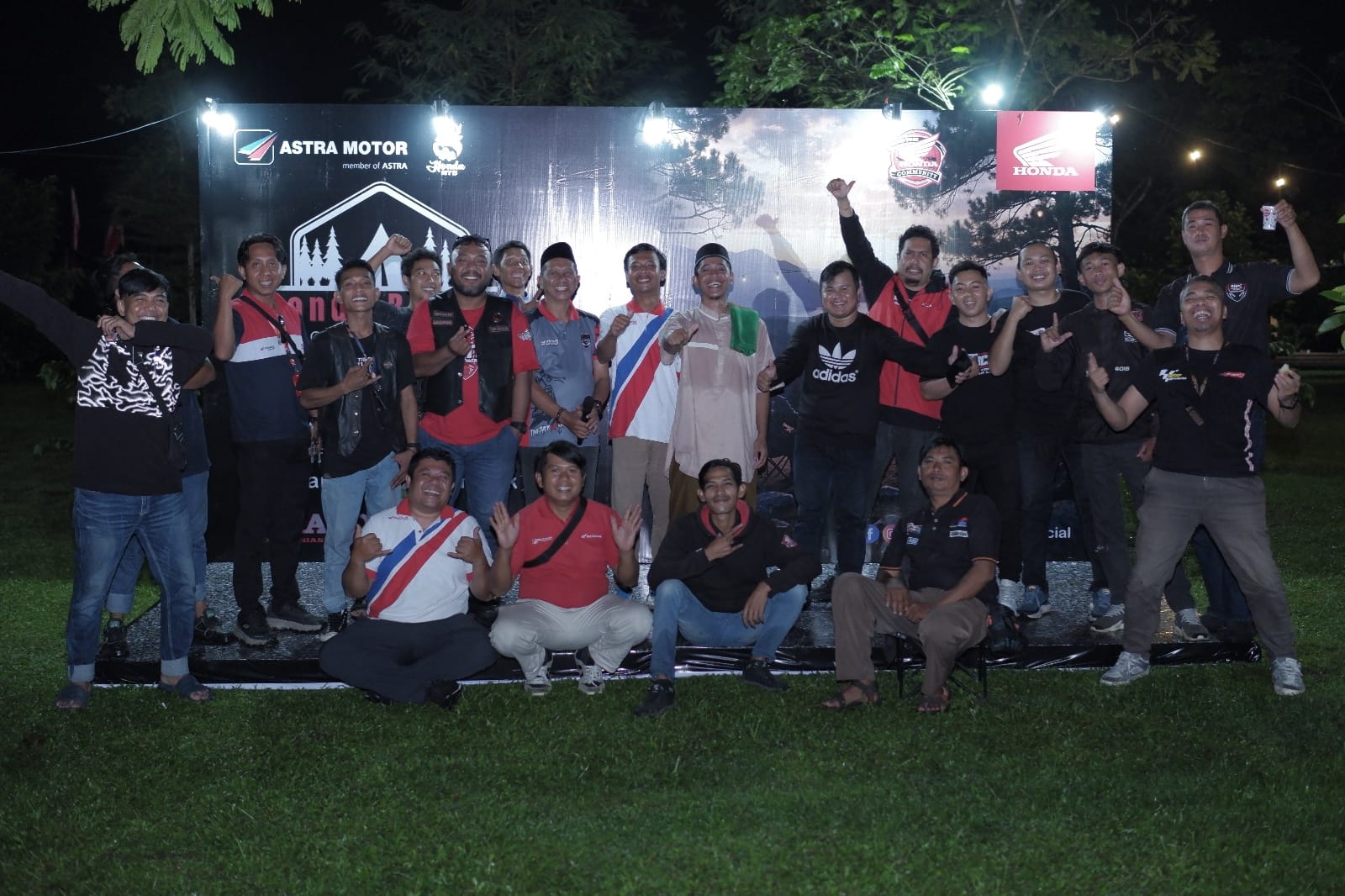 Suasana Honda Bikers Motour Camp. Foto: Honda for Lombok Post