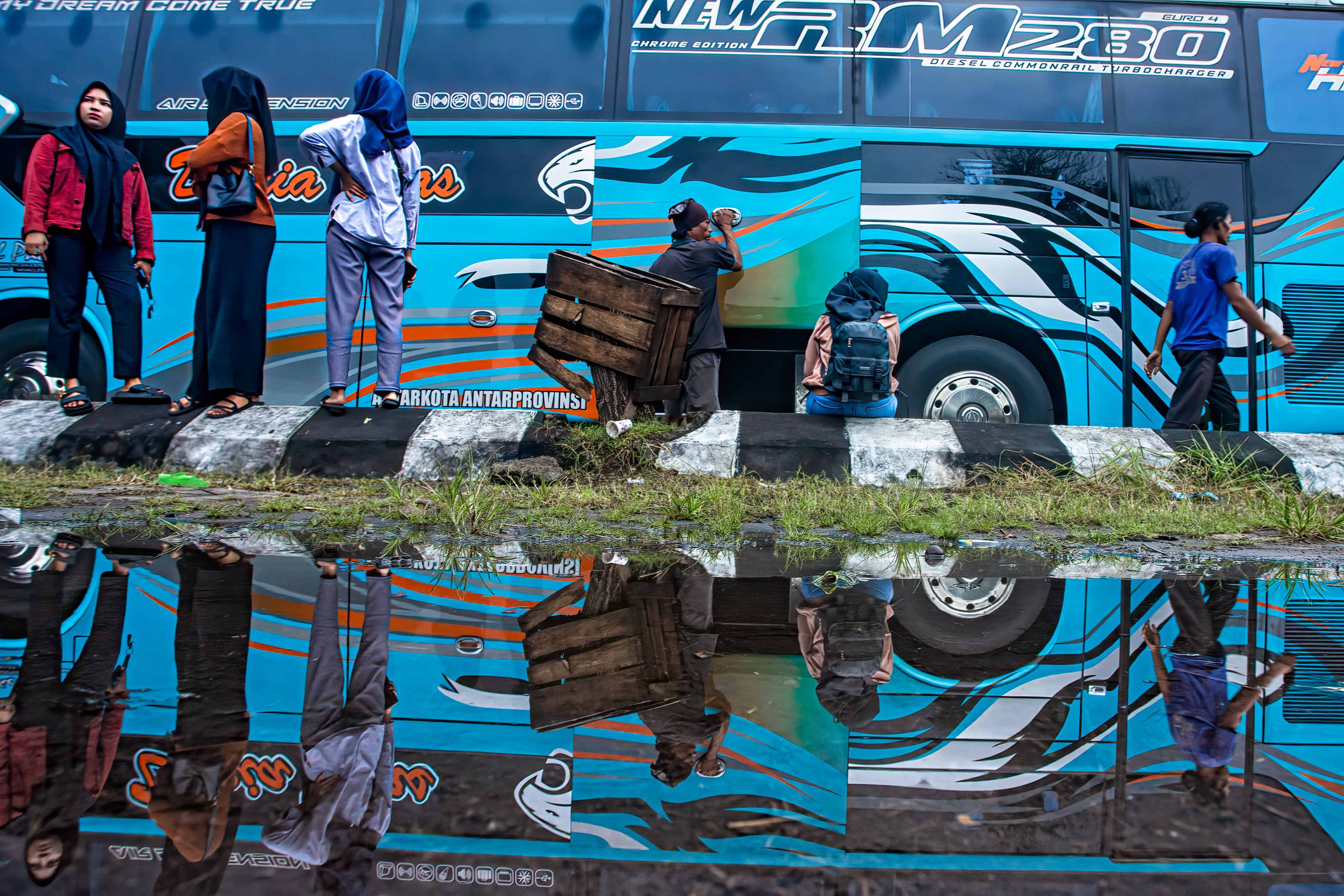 WAJIB TAATI ATURAN: Tiket mudik lebaran untuk Bus banyak diburu oleh masyarakat, untuk itu pemerintah mengingatkan PO bus tidak boleh semena-mena menaikkan tarif.