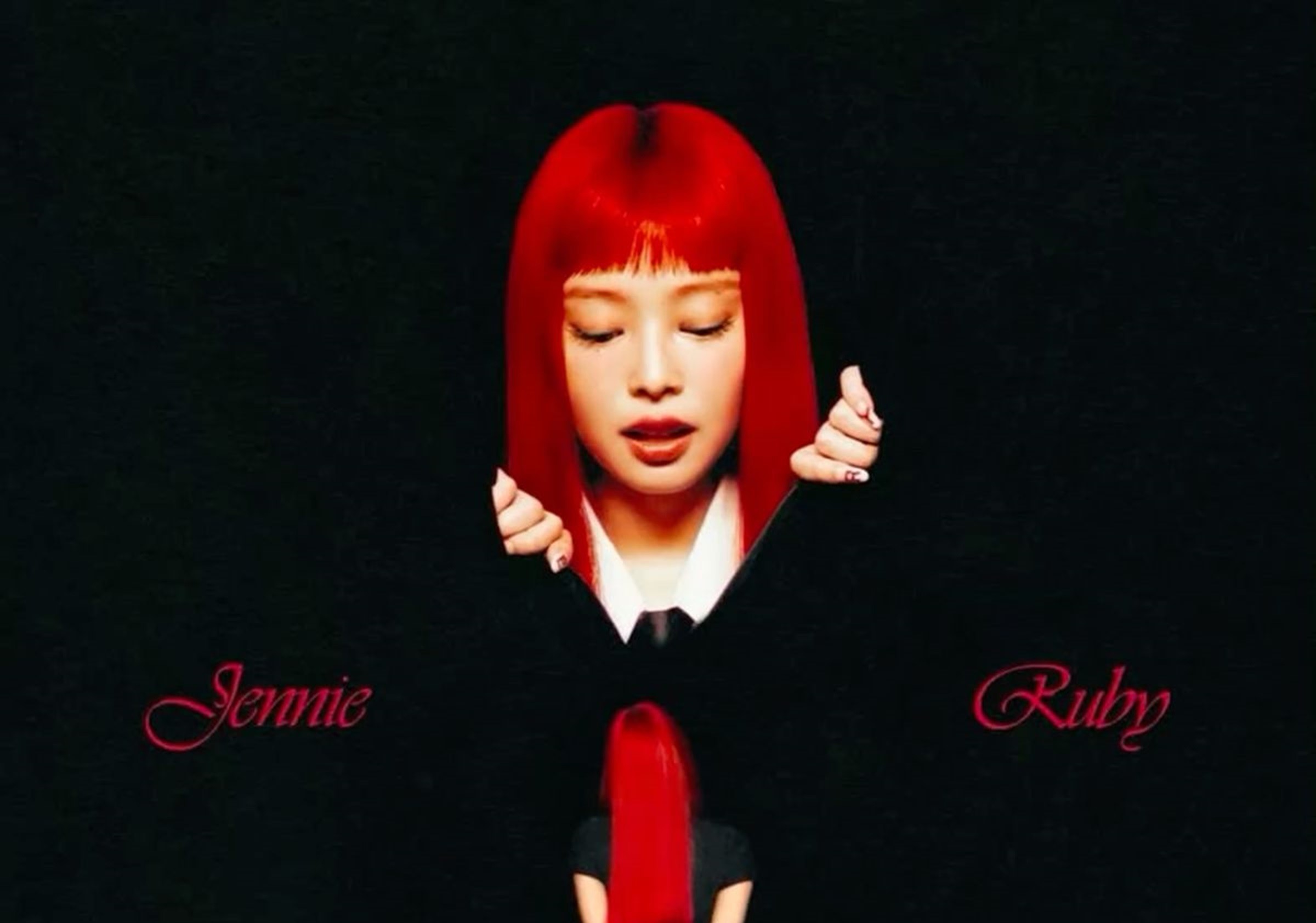 Poster album RUBY Jennie BLACKPINK