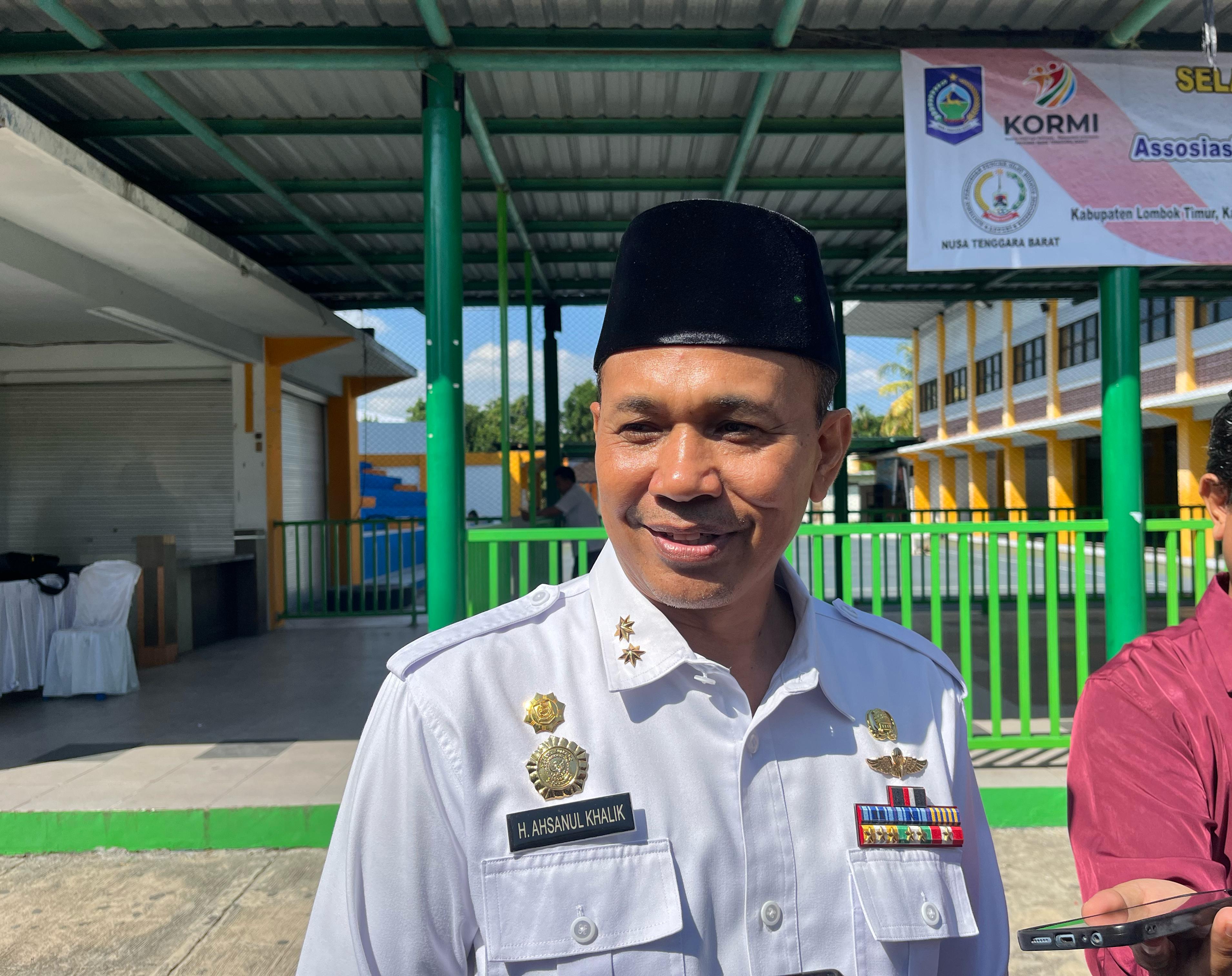 Kepala Dinsos NTB H Ahsanul Khalik